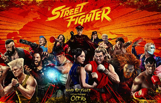 格斗游戏里程碑《街头霸王》真人化改编 全新预告海报 波动拳燃炸亮相