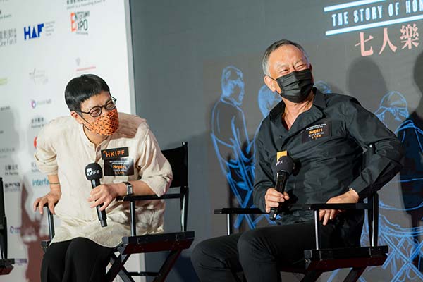 《七人乐队》主创齐聚香港国际电影节 开幕放映(图7) 《七人乐队》主创齐聚香港国际电影节 开幕放映(图7)