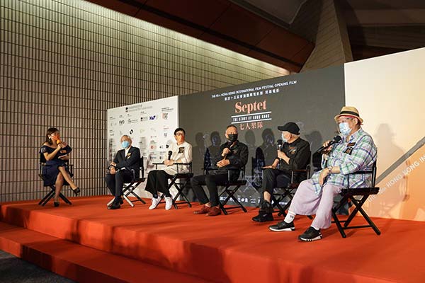 《七人乐队》主创齐聚香港国际电影节 开幕放映(图5) 《七人乐队》主创齐聚香港国际电影节 开幕放映(图5)
