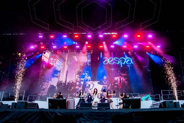 aespa作为K-POP组合首次参加音乐节“The Governors Ball Music Festival 2023”，受到海外媒体的高度关注！(图2)
